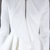 Givenchy Peplum Jacket in White - Lyst
