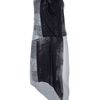 Helmut Lang Printed Drape Dress in Gray (white) - Lyst