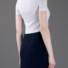 Jil Sander High Waisted Pencil Skirt in Blue - Lyst