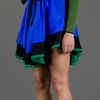 Kenzo Short Skirt in Blue - Lyst