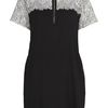 Markus Lupfer Lace Tara Dress in Black - Lyst