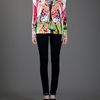 Mary Katrantzou Floral Biker Jacket in Multicolor (floral) - Lyst