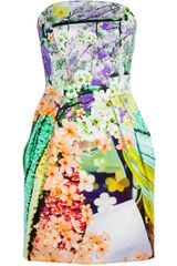 Mary Katrantzou Floral Bustier Dress