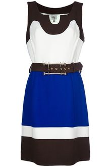 Milly Imara Combo Dress - Lyst