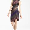 Missoni Patchwork Asymmetrical Hem Dress in Multicolor (multi) - Lyst
