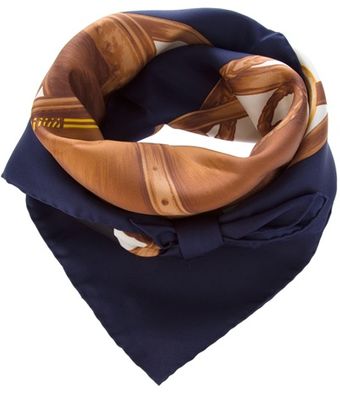 Ralph Lauren Blue Label Printed Scarf - Lyst
