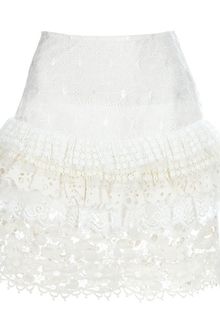 RED Valentino Layered Frill Skirt - Lyst