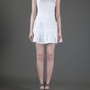 Red Valentino Tiered Skirt in White - Lyst