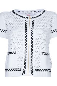 RED Valentino Zipup Cardigan - Lyst
