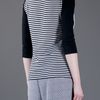 Stella Mccartney 34 Length Tshirt in Multicolor (black) - Lyst