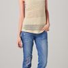 Textile Elizabeth And James Catalina Top in Beige (chalk) - Lyst