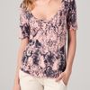 Textile Elizabeth And James Melrose Tee in Pink (rose) - Lyst