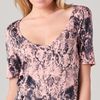 Textile Elizabeth And James Melrose Tee in Pink (rose) - Lyst
