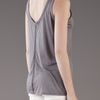 The Row Scoop Tank in Gray (mushroom) - Lyst