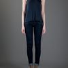 Theyskens' Theory Short Back Tank in Black - Lyst