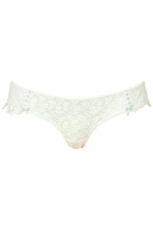 Topshop Mint Leafy Lace Mini - Lyst