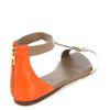 Tory Burch Casey Flat Sandals in Brown (white) - Lyst