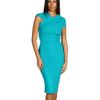 Versace Cocktail Dress in Blue (t) - Lyst