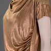 Vivienne Westwood Anglomania New Drape Dress in Gold (bronze) - Lyst