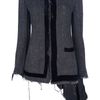 Yohji Yamamoto Waterfall Back Jacket in Gray (grey) - Lyst