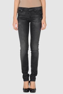 7 For All Mankind Denim Trousers - Lyst