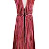 Bottega Veneta Pleated Panel Dress in Pink (beige) - Lyst