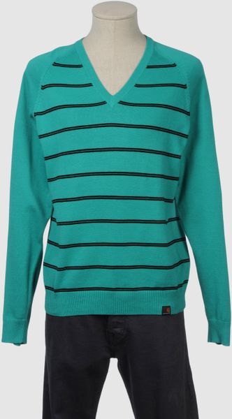 Carhartt Vneck in Blue for Men (turquoise) - Lyst