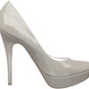 Charles By Charles David Pure Platform Pump in Gray (light grey) - Lyst