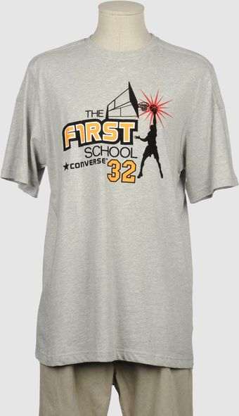 Converse Converse Short Sleeve Tshirts - Lyst