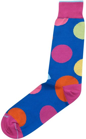 Duchamp Socks with Giant Spot Detail - Lyst