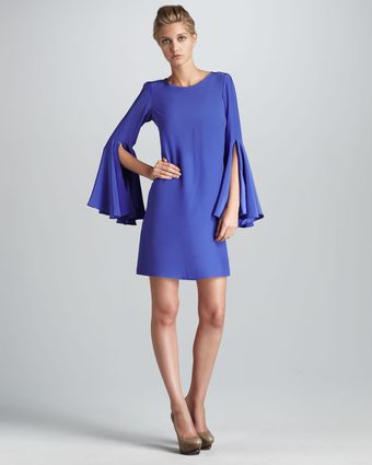 Elizabeth And James Mabel Short Dress Hyacinth - Lyst