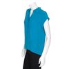 Equipment Exclusive Sleeveless Silk Blouse in Blue (turquoise) - Lyst