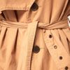 Ganni Ganni Sleeveless Trench Coat in Brown (beige) - Lyst