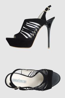 Grey Mer Grey Mer Platform Sandals - Lyst
