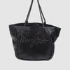 Mugler Large Fabric Bag in Black - Lyst