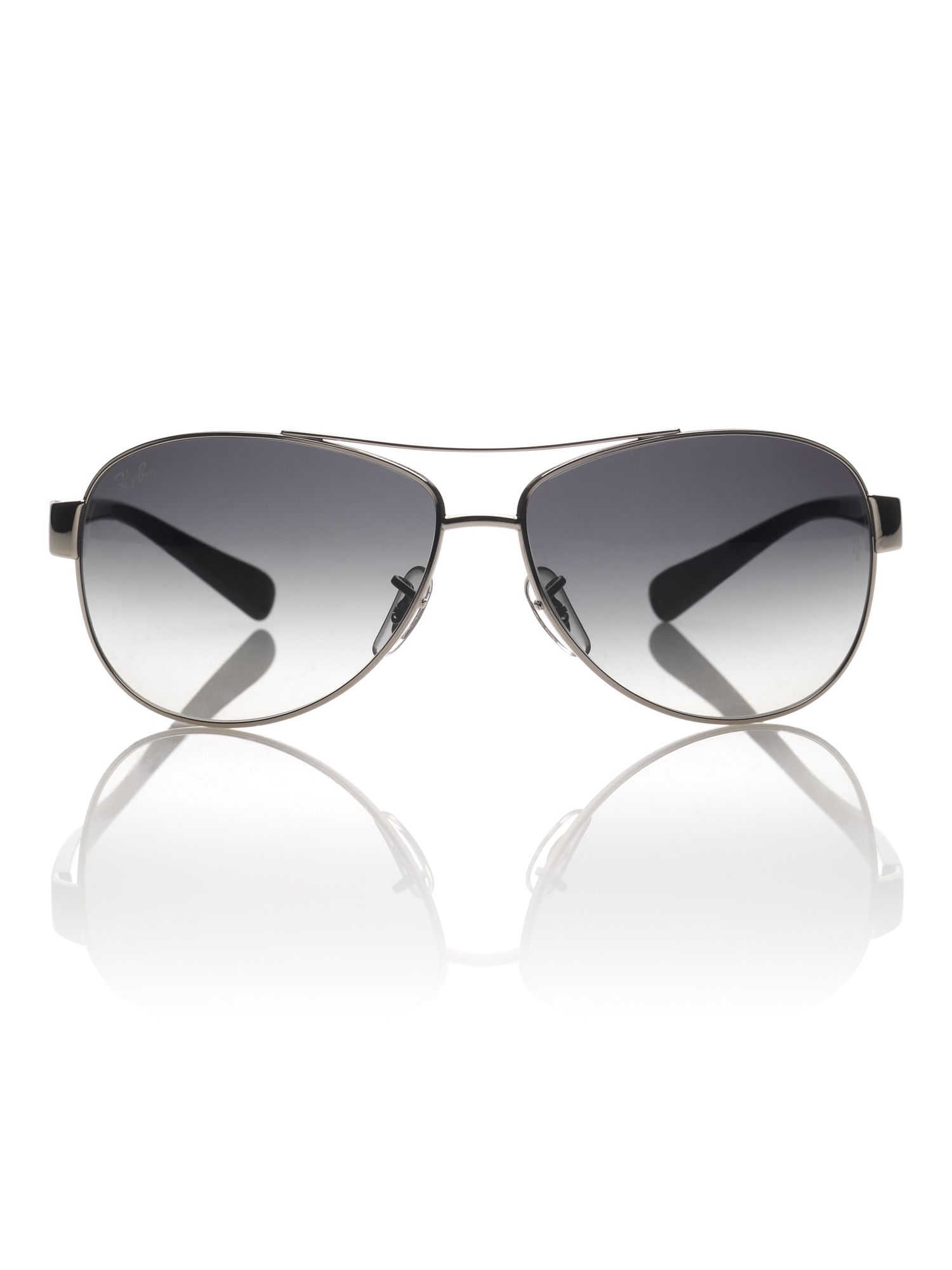 Rayban Mens Sunglasses in Silver for Men (gray) Lyst