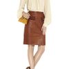 See By Chloé Pleated Hammered Silk Blouse in Beige (cream) - Lyst