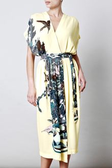 Suno Bird Lady Wrap Dress - Lyst
