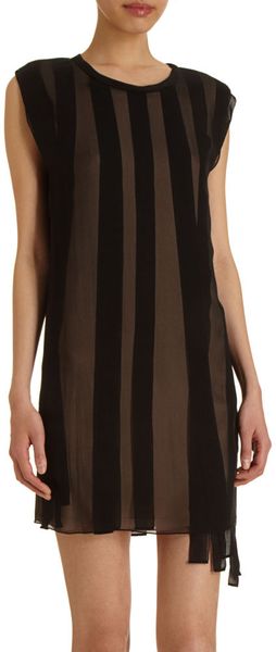 3.1 Phillip Lim Floating Stripe Dress - Lyst