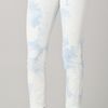7 For All Mankind Roxanne Cropped Jeans in Blue - Lyst