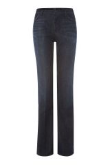 7 For All Mankind Bootcut High Waisted Jeans in La Dark