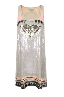AllSaints Electric Vest Dress - Lyst
