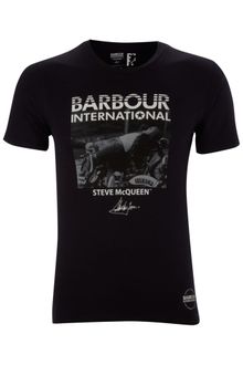 Barbour Barbour Steve Mcqueen Ezee Print Tshirt - Lyst