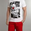 Bench Betty Print Crew Neck Tshirt in Gray for Men (white) - Lyst