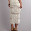 Bolongaro Trevor Lace Tube Skirt in White (off white) - Lyst