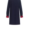 Boutique By Jaeger Contrast Trim Shirt Dress in Blue (navy) - Lyst