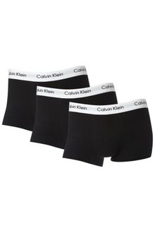 Calvin Klein 3 Pack Low Rise Underwear Trunks - Lyst