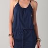 C&c California Slubbed Jersey Maxi Dress in Blue (navy) - Lyst