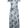 Cc Garden Floral Double Layer Dress in Blue (ice blue) - Lyst