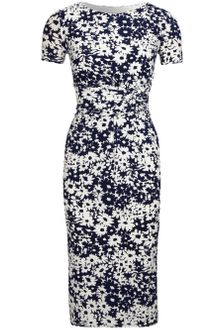 Cc Slinky Floral Print Jersey Dress - Lyst